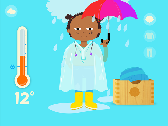 My Weather - For Kids iPad app afbeelding 1