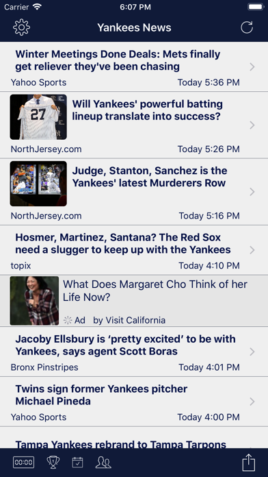 Baseball News - MLB edition Screenshot