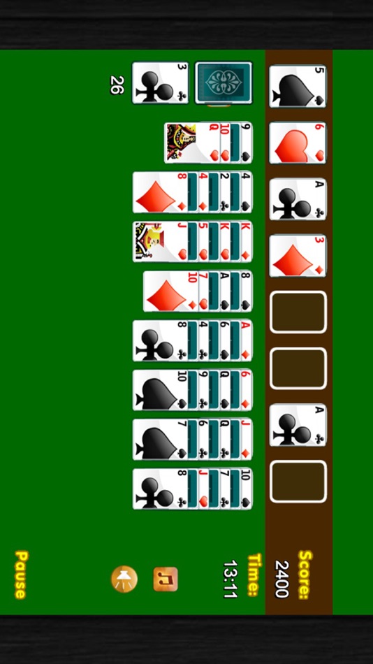 #2. SoliJoy solitaire card game (iOS) 由: SSA