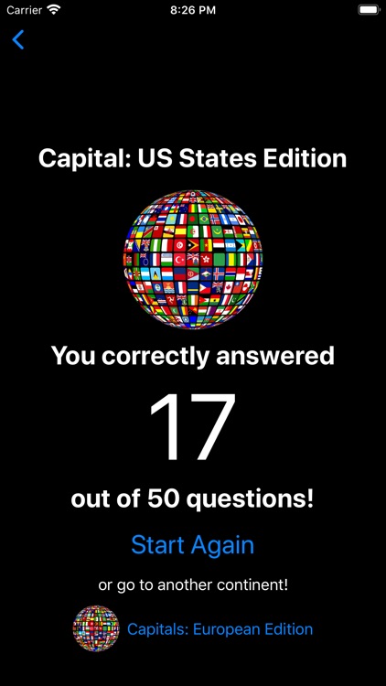 Capitals: US States Edition screenshot-4