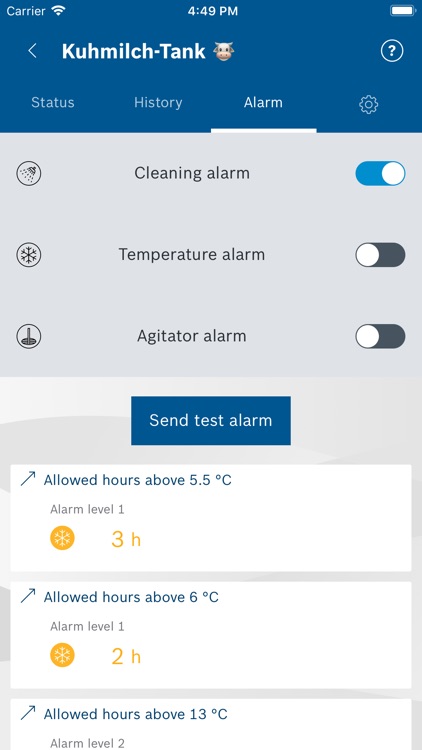 Deepfield Milk Monitoring