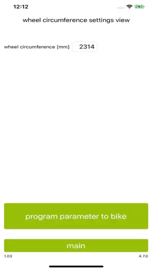 Captura de pantalla de EMaxMobileApp en iPhone 5