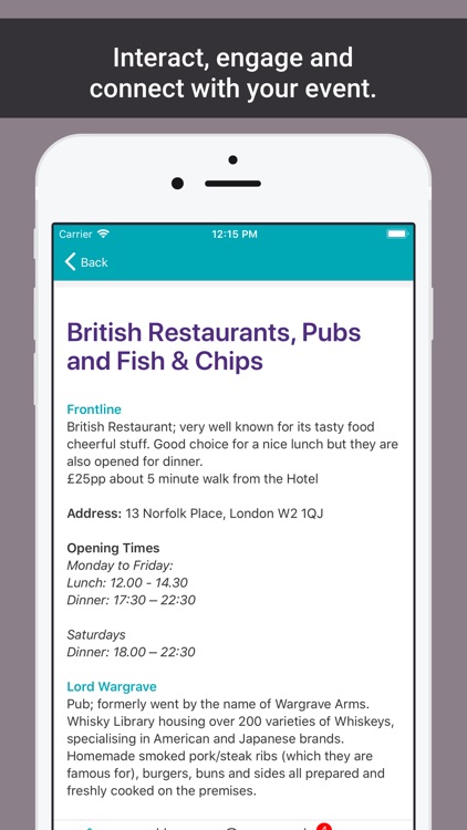 Grant Thornton Event App