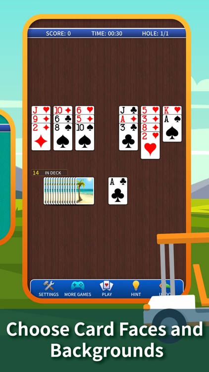 Golf Solitaire Classic. screenshot-4