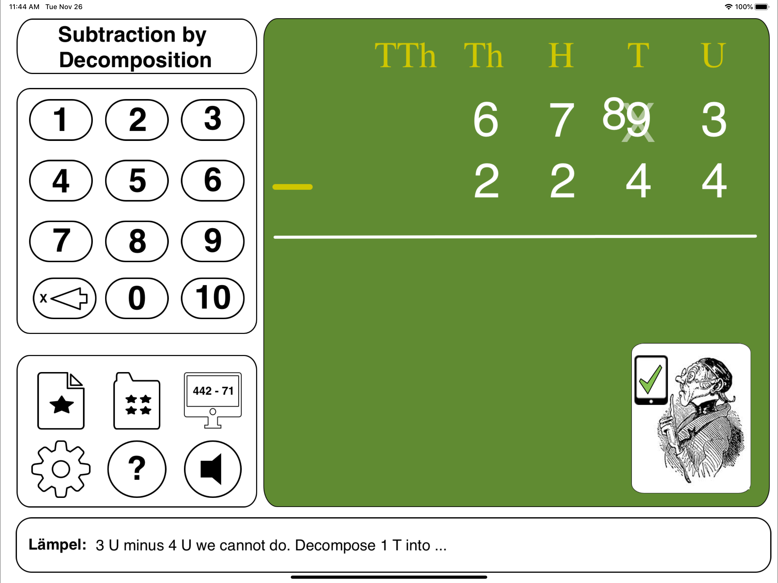 Lehrer Lämpel: Subtraction screenshot 10
