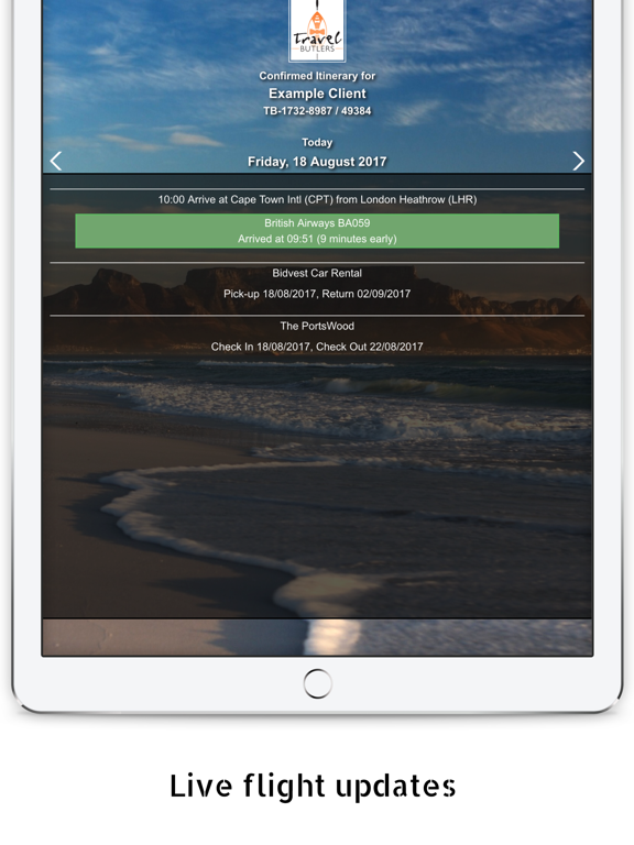 Screenshot #6 pour Travel Butlers Guest App