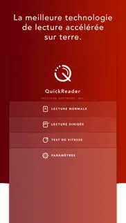 quickreader - lecture rapide iPhone Captures Décran 1
