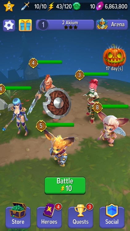 Hero Masters - RPG Battle screenshot-4