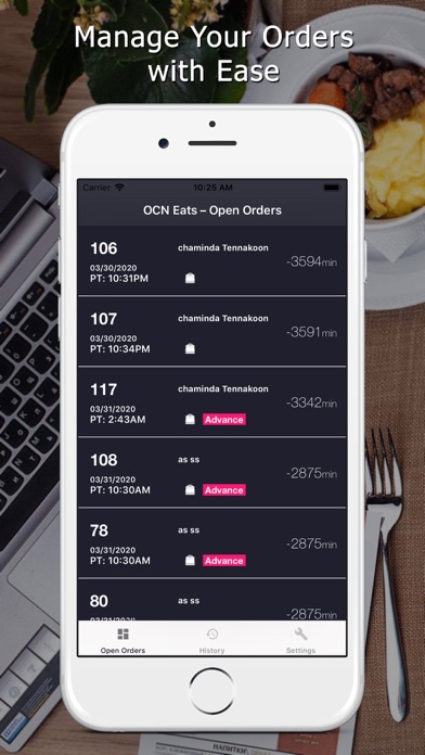 Screenshot #2 pour OCN Eats Restaurant Manager