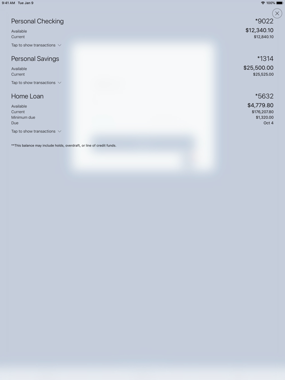 Screenshot #4 pour TowneBank Mobile Banking