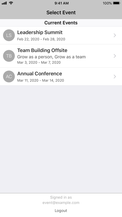 Screenshot #3 pour JLL Events app