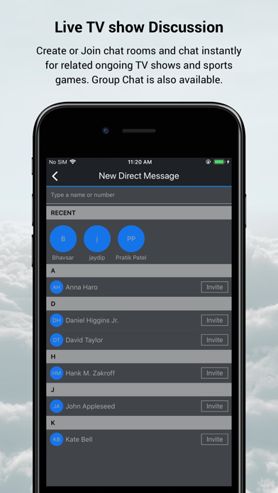ViewChat! iPhone screenshot 3 - Social Networking app
