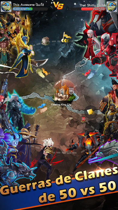 Hyper Heroes: Marble-Like RPG - Free Hack screenshot 5 - iOS game interface