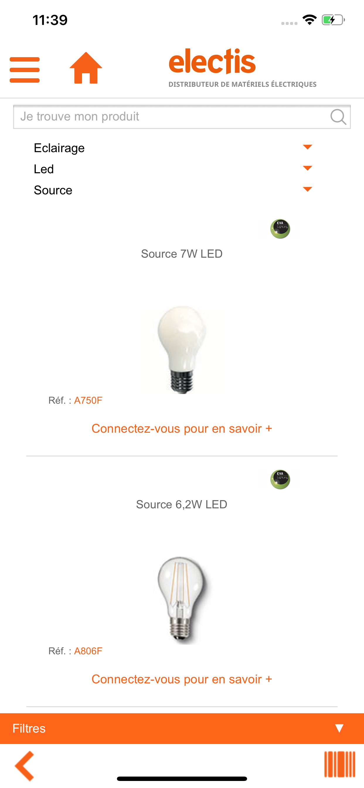 Webshop electis screenshot 3