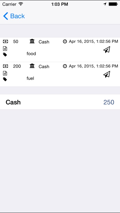 The quickest expense tracker screenshot-3