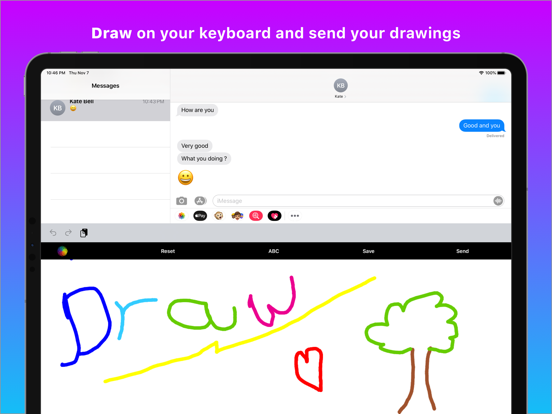Drunk Mode Keyboard iPad screenshot