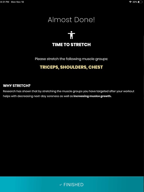 Muscle Shocker iPad screenshot 9 - Health & Fitness app