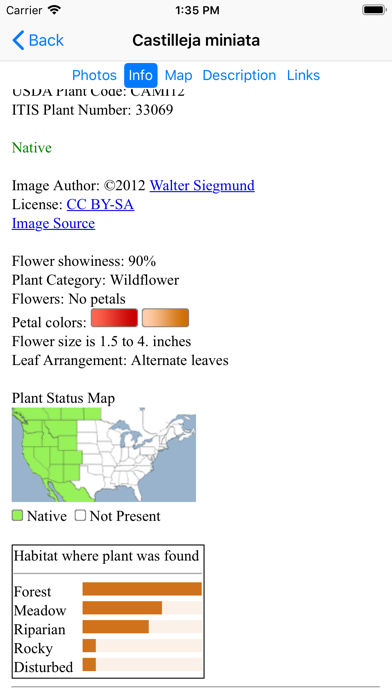 Utah Wildflowers Screenshot
