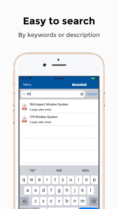 Screenshot #2 pour Deceuninck Document Viewer