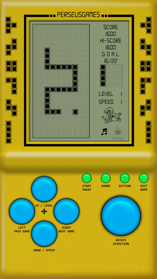 #4. Brick Game - Retro Games (iOS) Podle: Dat Pham Thanh