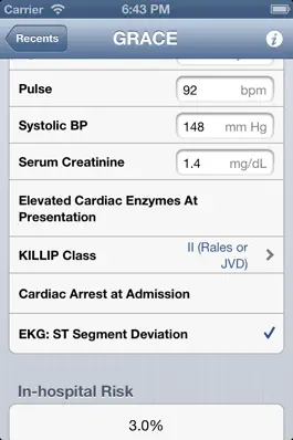 Game screenshot MediMath Medical Calculator apk
