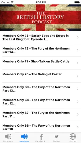 Game screenshot British History Podcast mod apk