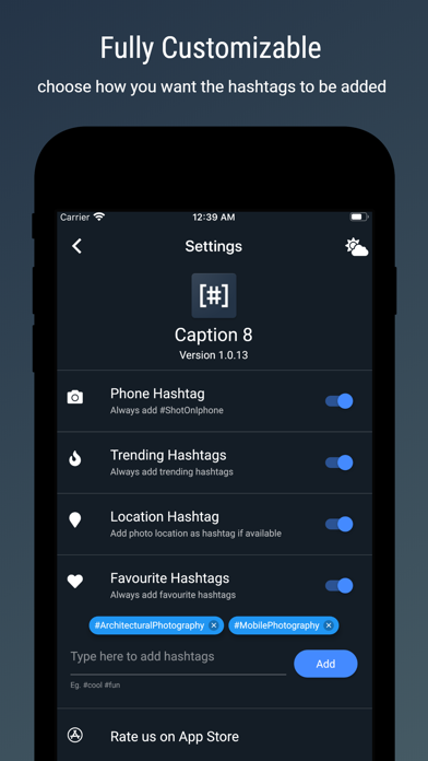 Caption 8 - Caption & Hashtags screenshot 4