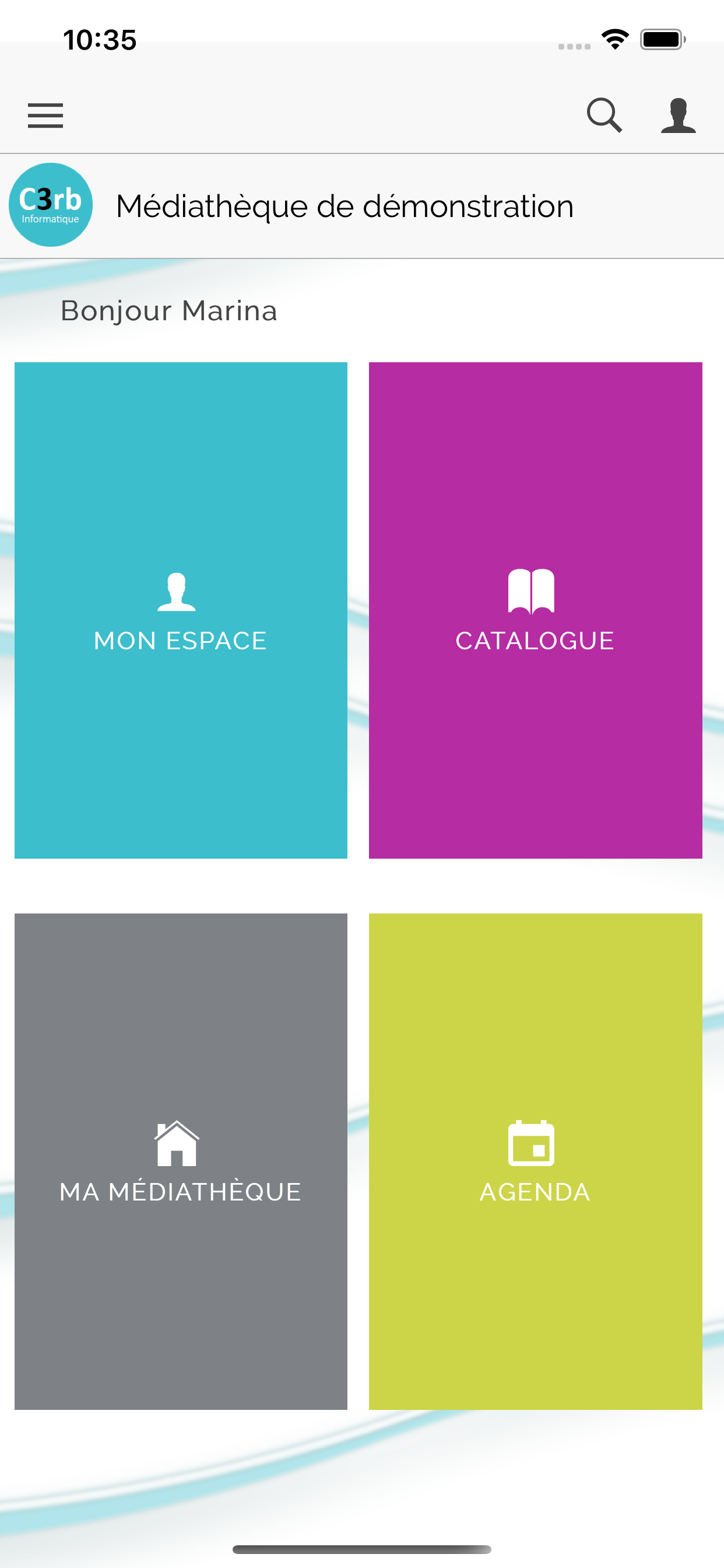 MaBibli ancienne version