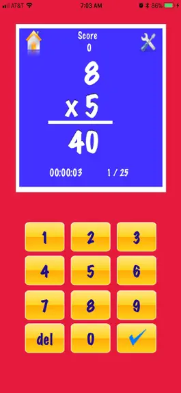 Game screenshot My Math Flash Cards App apk