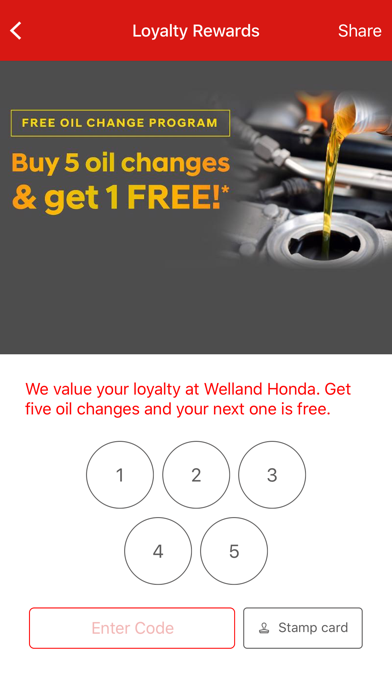 Welland Honda Screenshot
