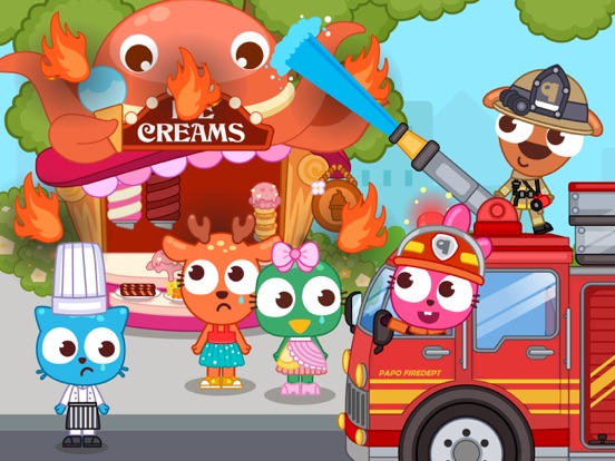 Screenshot #5 pour Papo Town: Pompiers