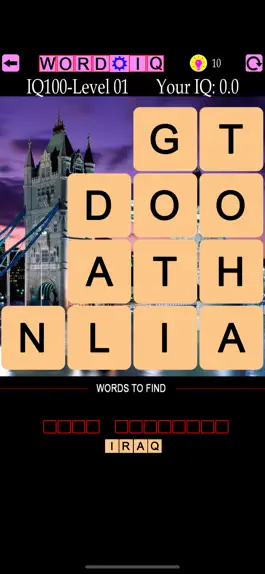 Game screenshot Word IQ Countries and Capitals apk
