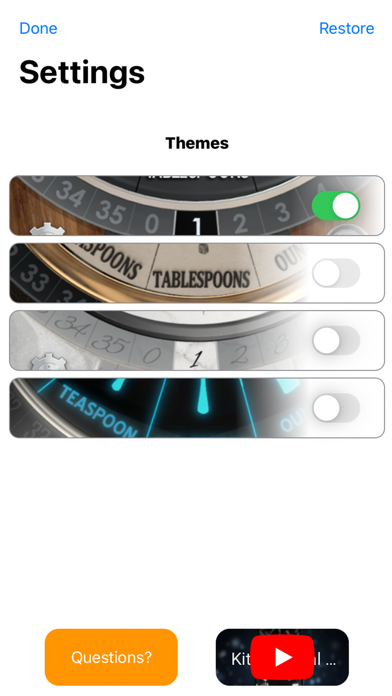Kitchen Dial | Food Converter Screenshot