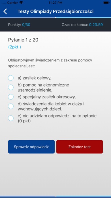 Screenshot #2 pour Olimpiada Przedsiębiorczości