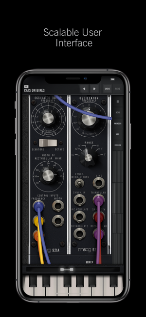 Model 15 Modular Synthesizer Screenshot