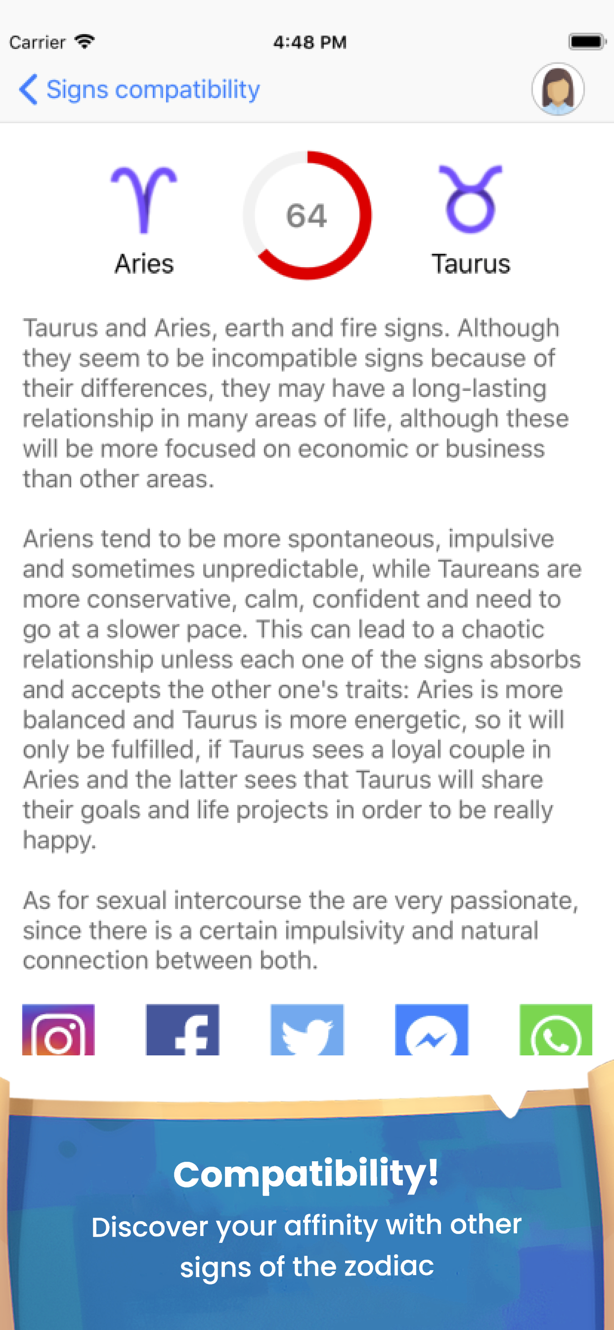 Daily Horoscope & Zodiac Signs screenshot 3