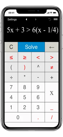 Game screenshot Inequality Calculator mod apk