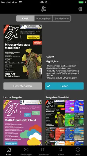 iX Magazin screenshot 1