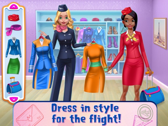 Sky Girls: Flight Attendants iPad app afbeelding 2