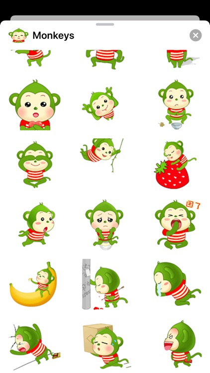 Monkey-Stickers