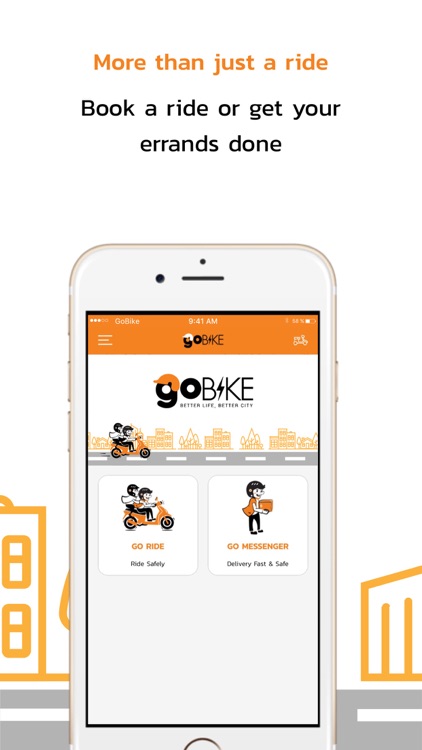 GoBike - Bike Delivery, Ride