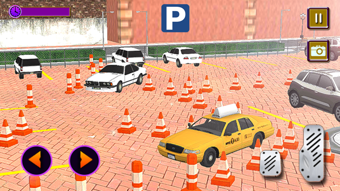 Taxi Driver Car Parking Games