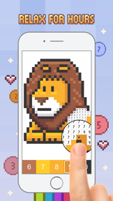 Love Pixel - Color by Number screenshot