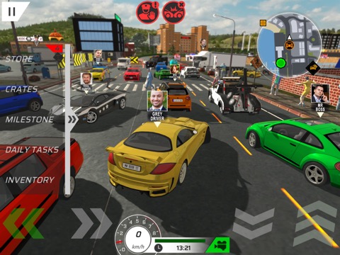 Car Drivers Online: Fun Cityのおすすめ画像1