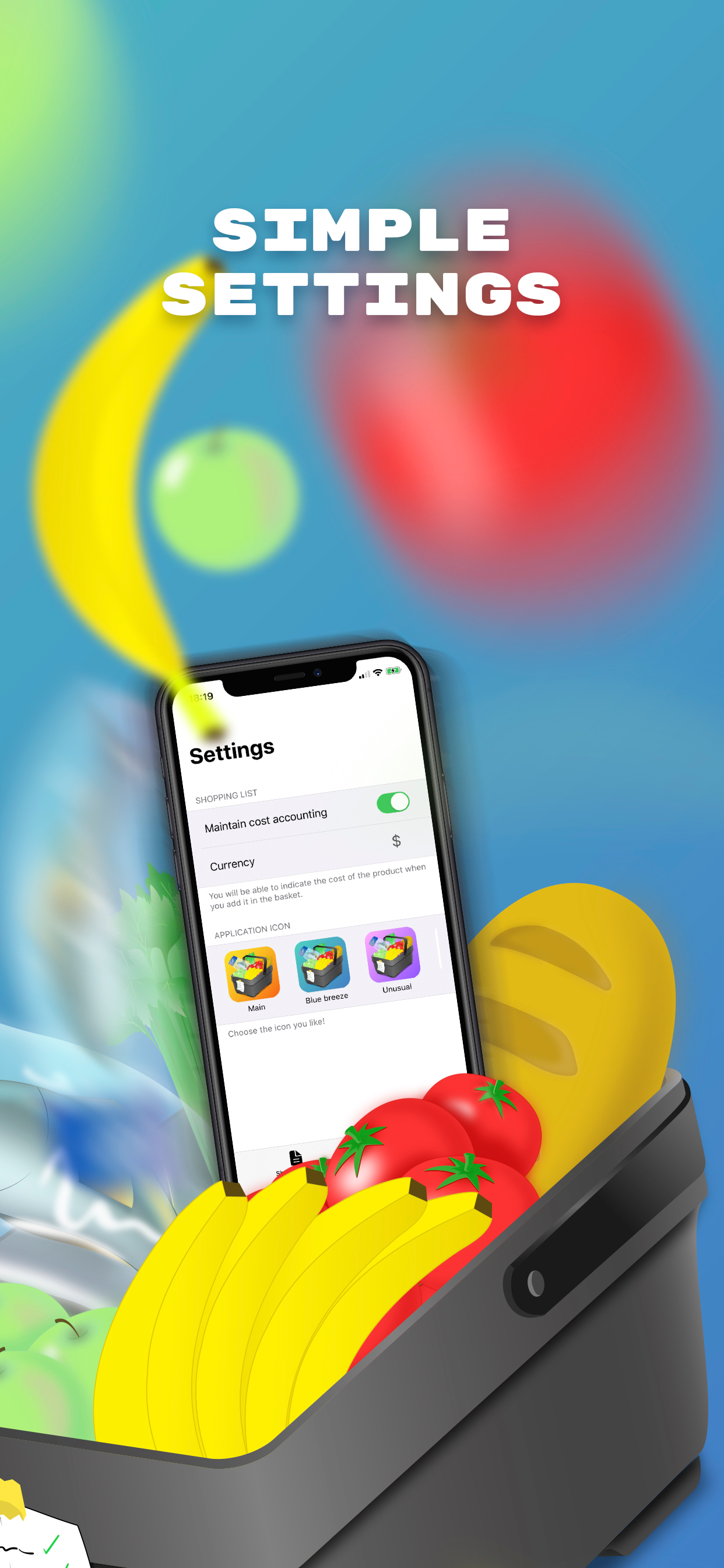 iGrocery list - Shopping list