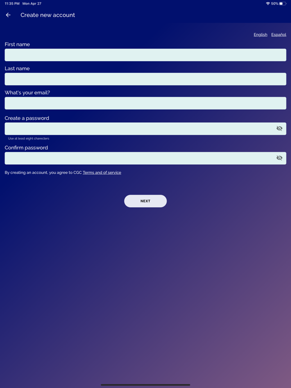 CGC APP iPad screenshot 2 - Lifestyle app