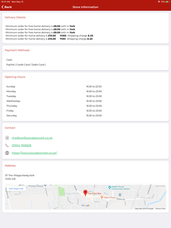 Screenshot #6 pour Pizza Box Haxby