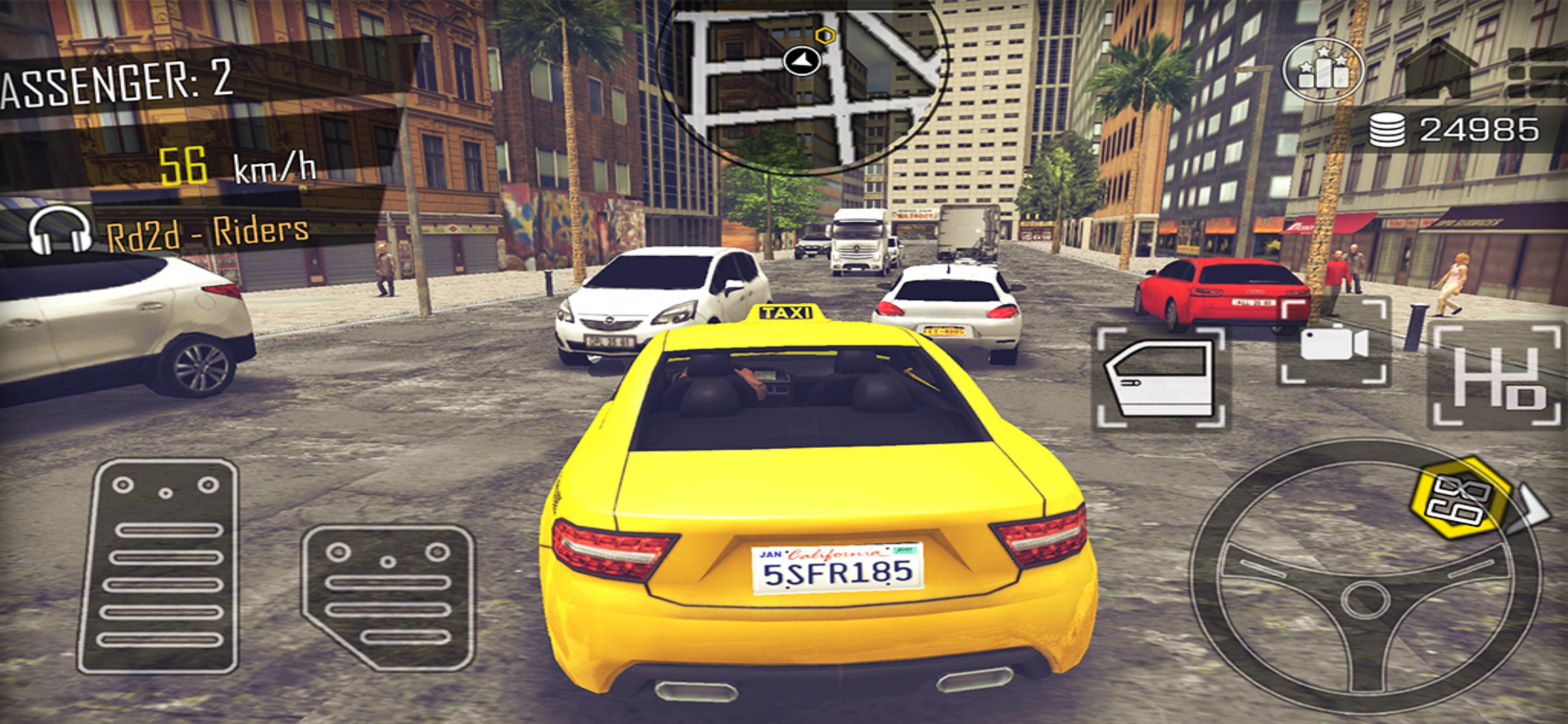 Open World Driver - Taxi 3D