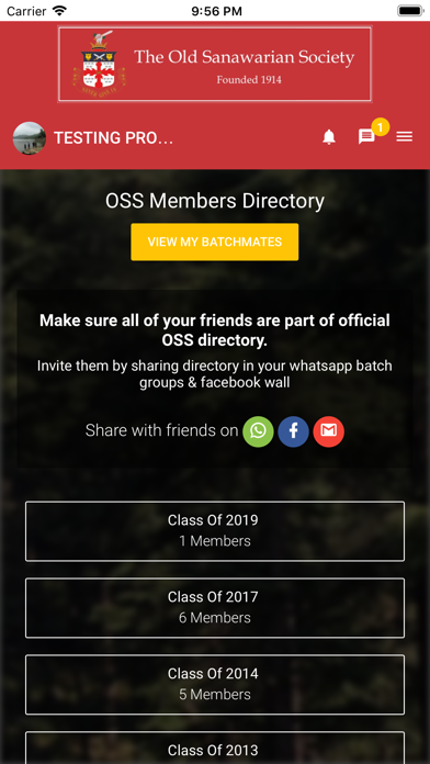 The Old Sanawarian Society Screenshot