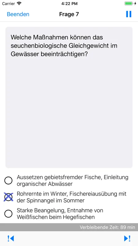 Fischereiprüfung Brandenburg screenshot 2 of 7